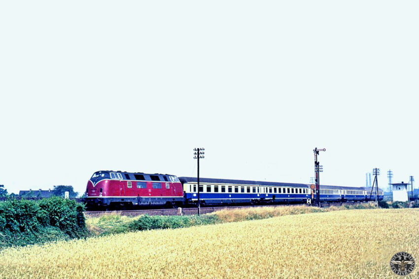 Baureihe V200 met de Rheingold