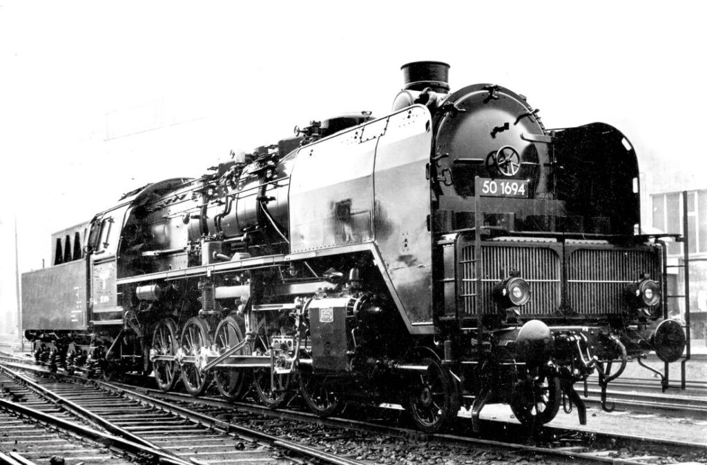 Baureihe 50 met Abdampfverzehrer in 1941